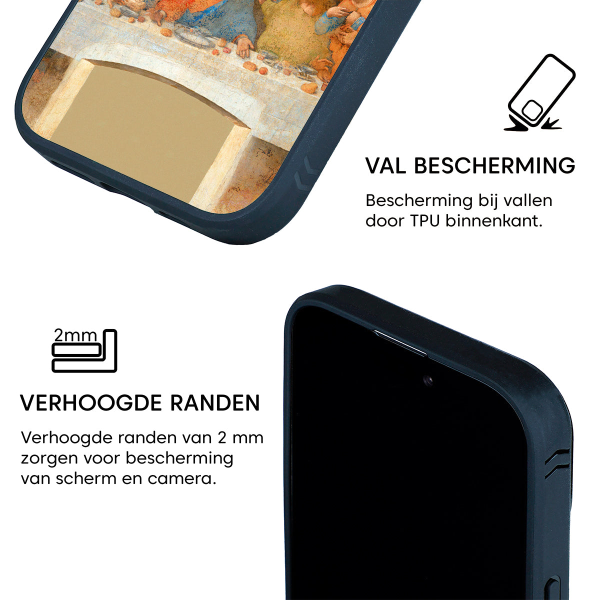 Last Supper Starcase iPhone hoesje detailed view