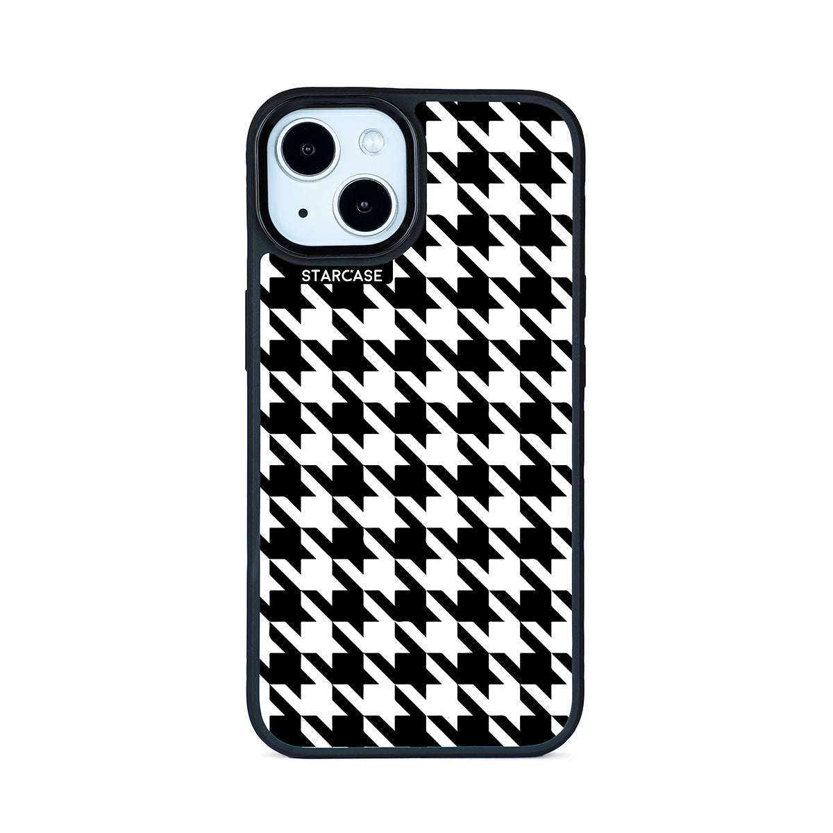 Houndstooth Black