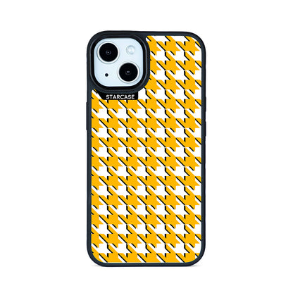 Houndstooth Yellow