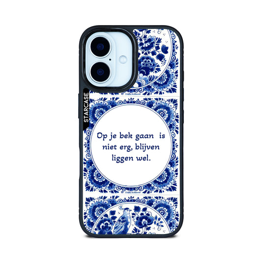 Op je bek gaan is niet erg, blijven liggen wel