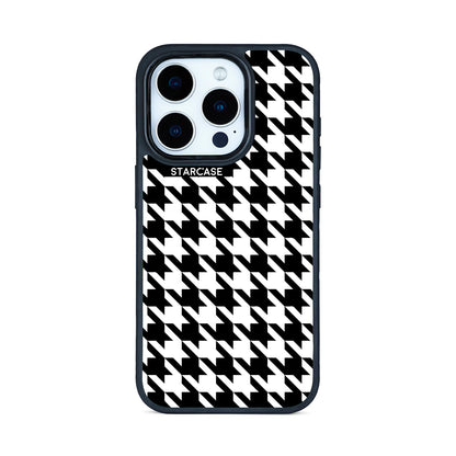 Houndstooth Black