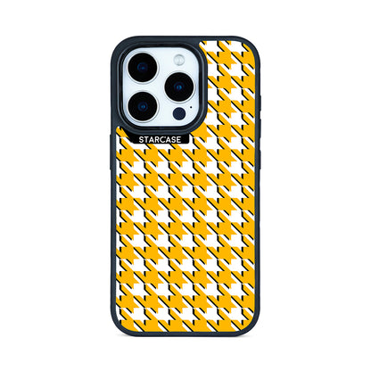 Houndstooth Yellow